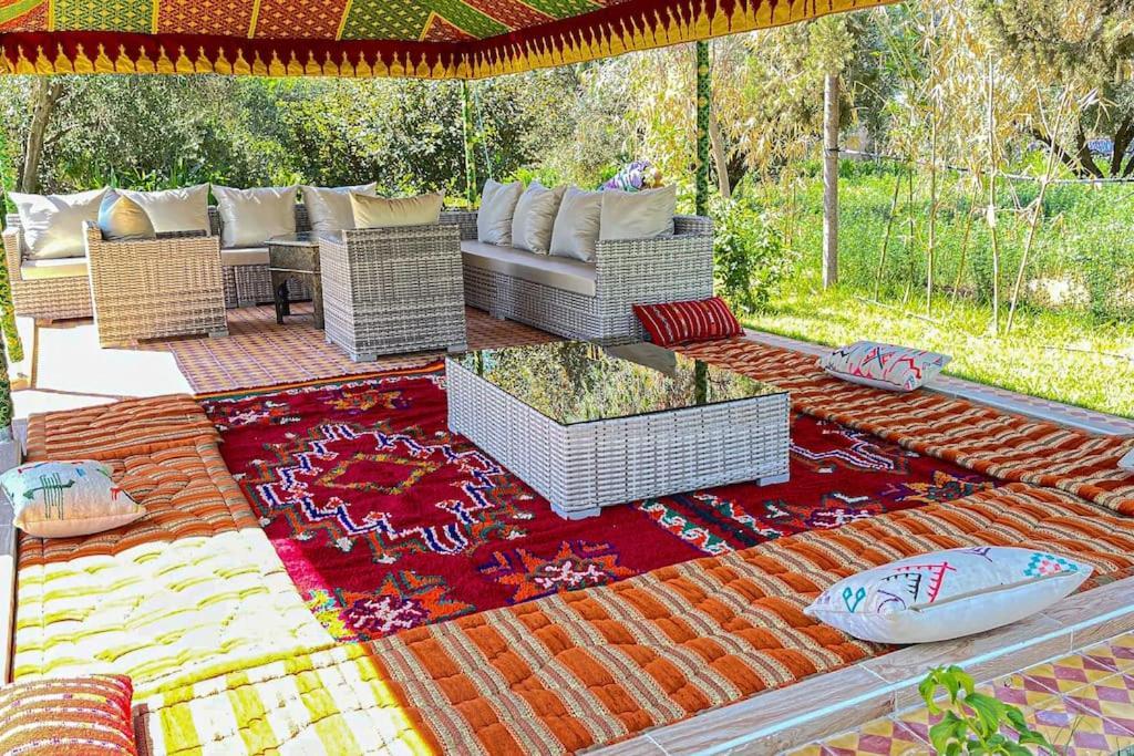 Ferme de vacances avec une grande villa à Marrakech Marrakesh Extérieur photo
