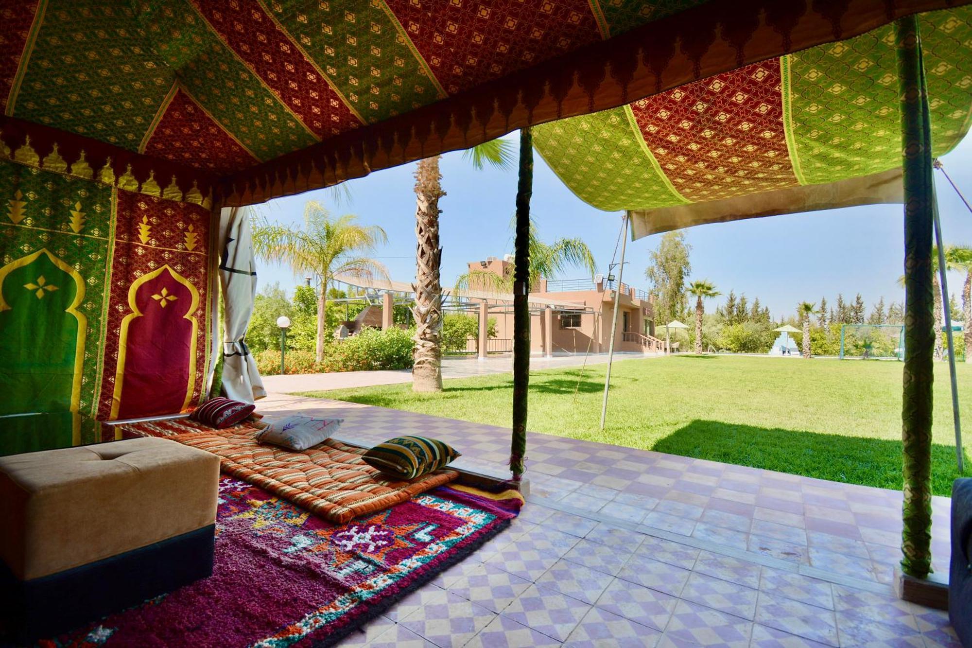 Ferme de vacances avec une grande villa à Marrakech Marrakesh Extérieur photo