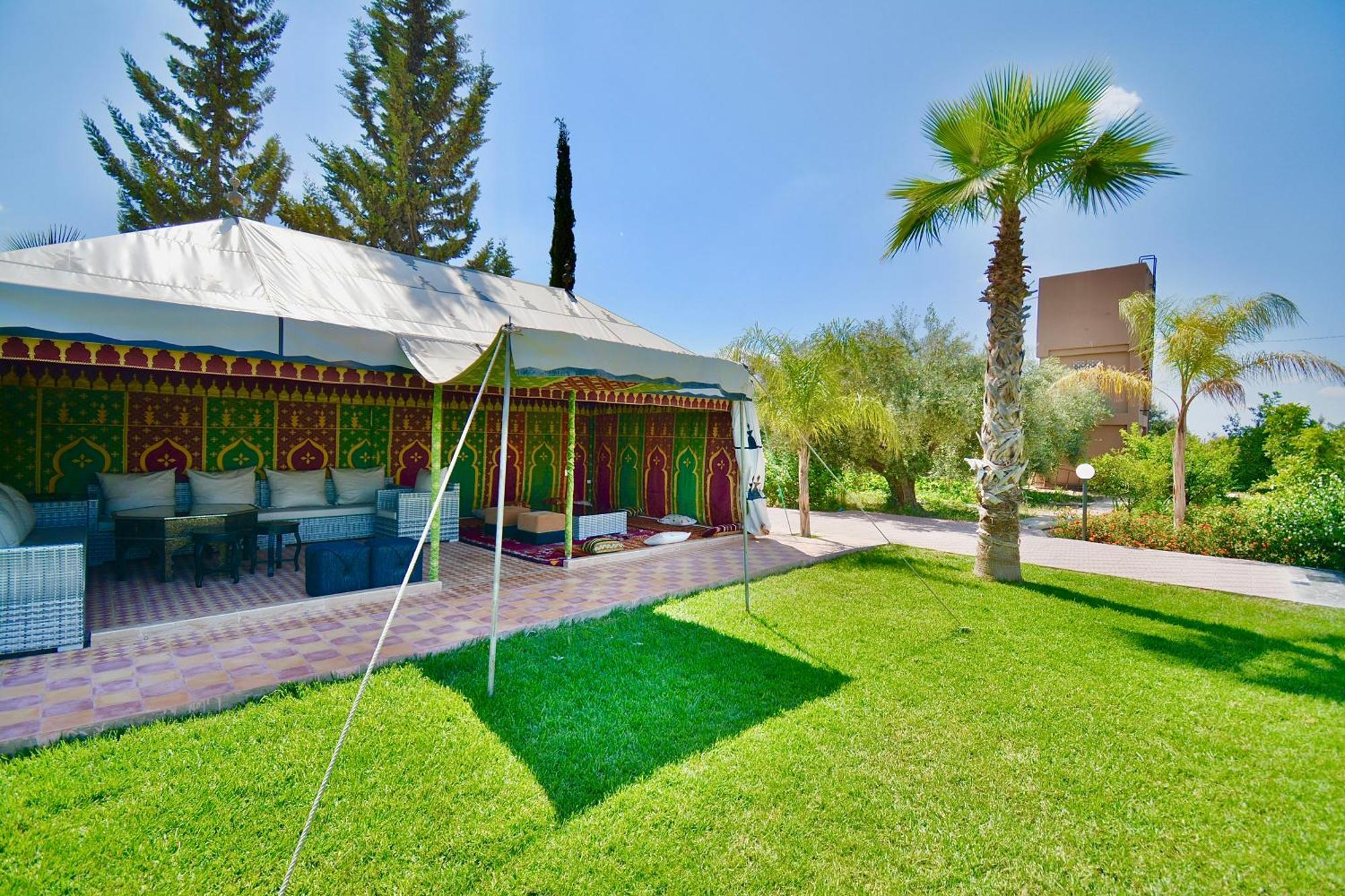 Ferme de vacances avec une grande villa à Marrakech Marrakesh Extérieur photo